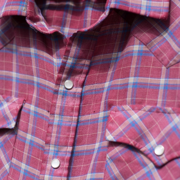 Western Plaid Button Down - Picture 3 of 3